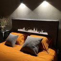 Achat Tête de lit luxe rétro éclairée avec la technologie exclusive Kanvaslight