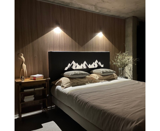 Purchase luxury retro-lit headboard with exclusive Kanvaslight technology