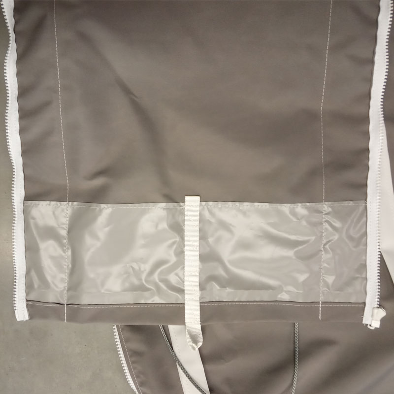 PVC reinforcement at the bottom of the Guardtex Genoa Cover